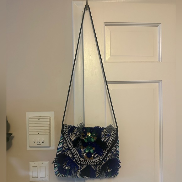 ANTIK BATIK PARIS Kilan Crossbody bag! Custom gems added for a little bling! - Picture 6 of 10